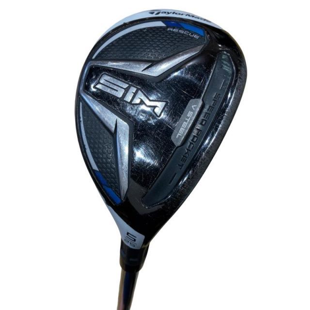 【中古】 テーラーメイド SIM MAX U5 ユーティリティ UT KBS MAX85 JP (フレックスS) メンズ 男性用 右利き 右用 Cランク ゴルフクラブ