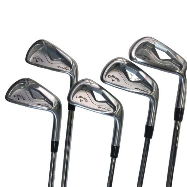 【中古】 キャロウェイ X FORGED MAX STAR(2025) 5S アイアンセット IR NS PRO MODUS3 TOUR105 (フレックスS) メンズ 男性用 右利き 右用 Bランク ゴルフクラブ