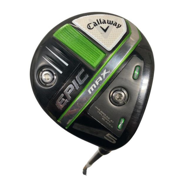 【中古】 キャロウェイ EPIC MAX 5W フェアウェイウッド FW Diamana 40 for CW(2021 EPIC FW) (フレックスS) メンズ 男性用 右利き 右用 Cランク ゴルフクラブ
