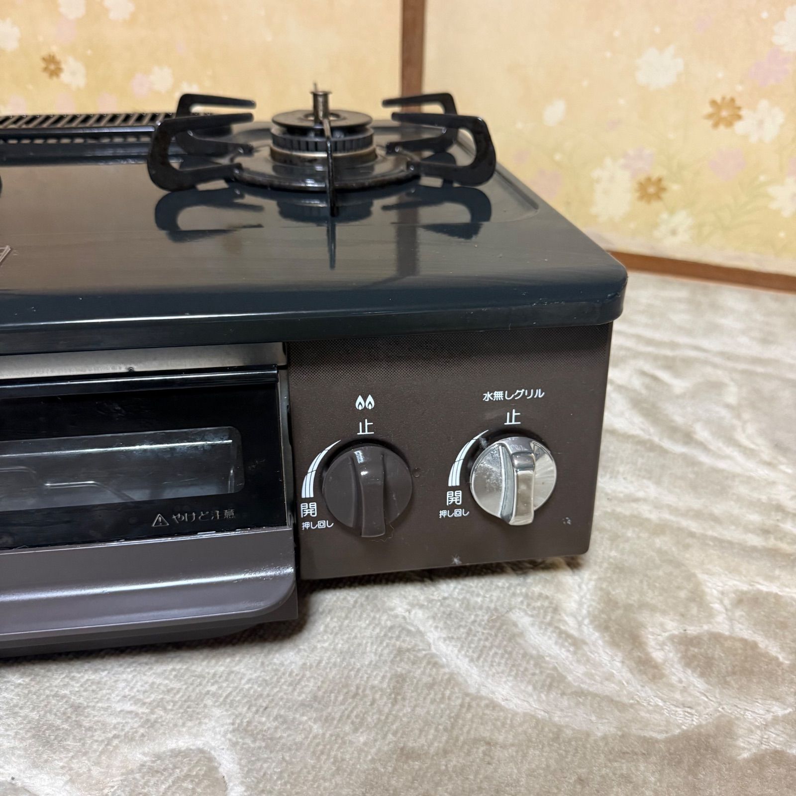 Paloma パロマ ガステーブル IC-S37BM-L 都市ガス用 12A・13A 左強火力 