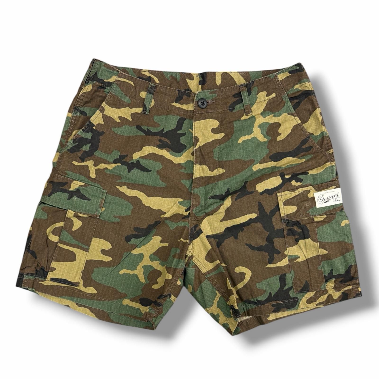 参考上代41,800円 未使用 SEQUEL CARGO SHORTS (TYPE-CS) ハーフパンツ 