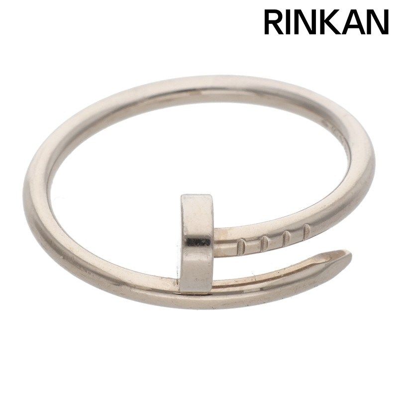 カルティエ JUSTE UN CLOU RING SM ジュストアンクル K18WGリング メンズ 56/17号