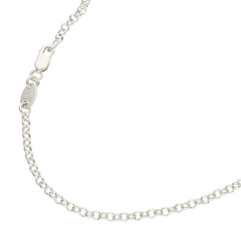 クロムハーツ NECKCHAIN R18/ロールチェーン18inch シルバーネックレス
