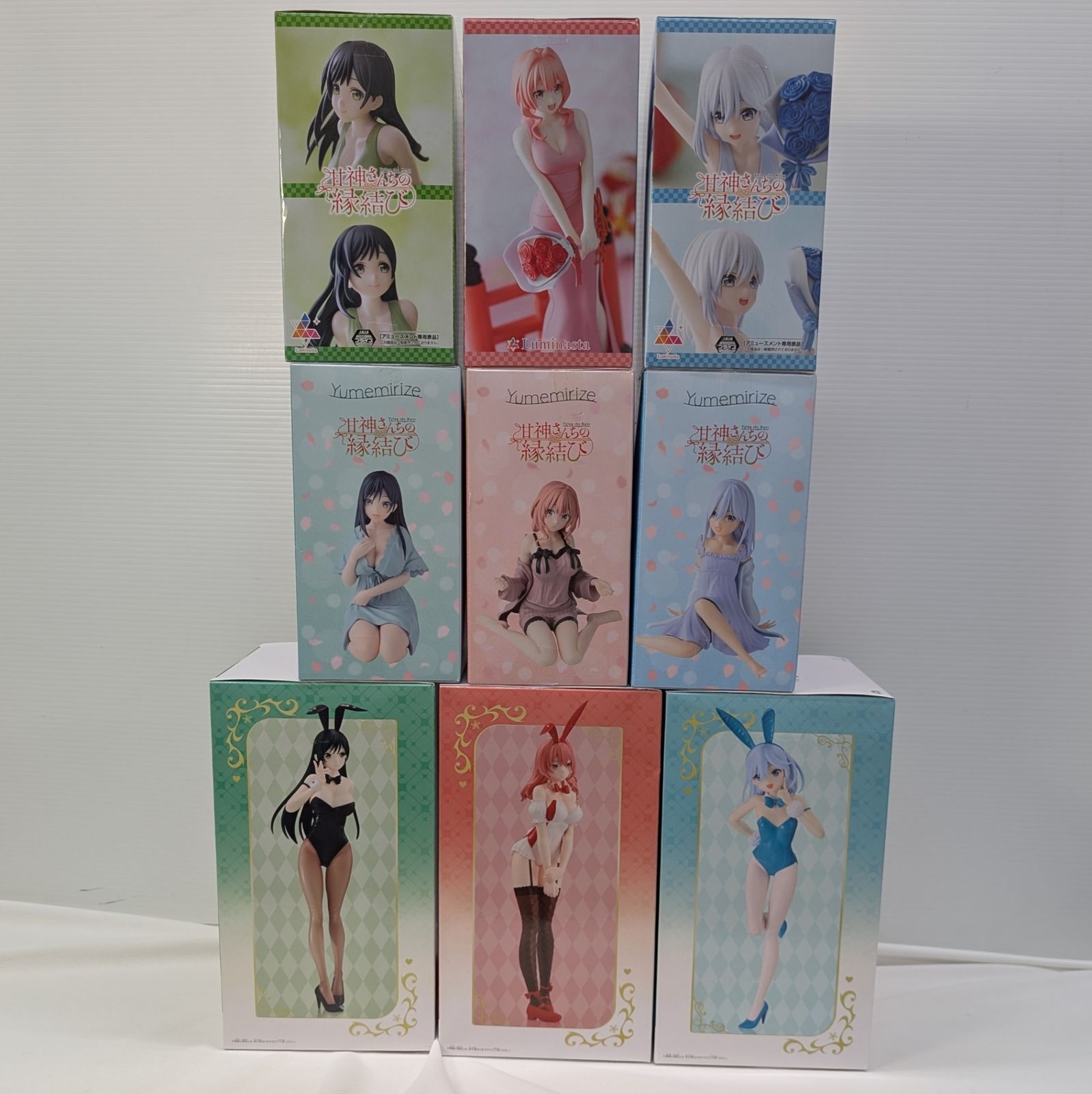 リゼロ　甘神さんちの縁結び　フィギュア　まとめ売り　値下げ相談⭕️ 甘神さんちの縁結び 9点 セット - メルカリ