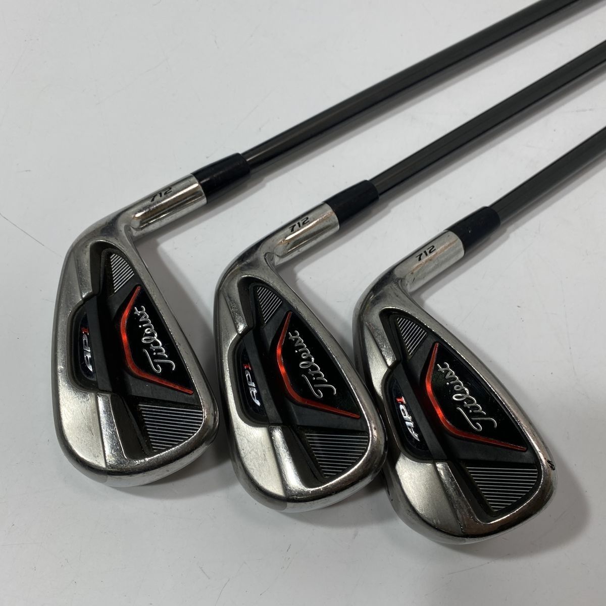 タイトリスト Titleist AP1 712 アイアン３本セット 5.8.9 男性右利き 純正カーボン flex S BBL0429/大4203