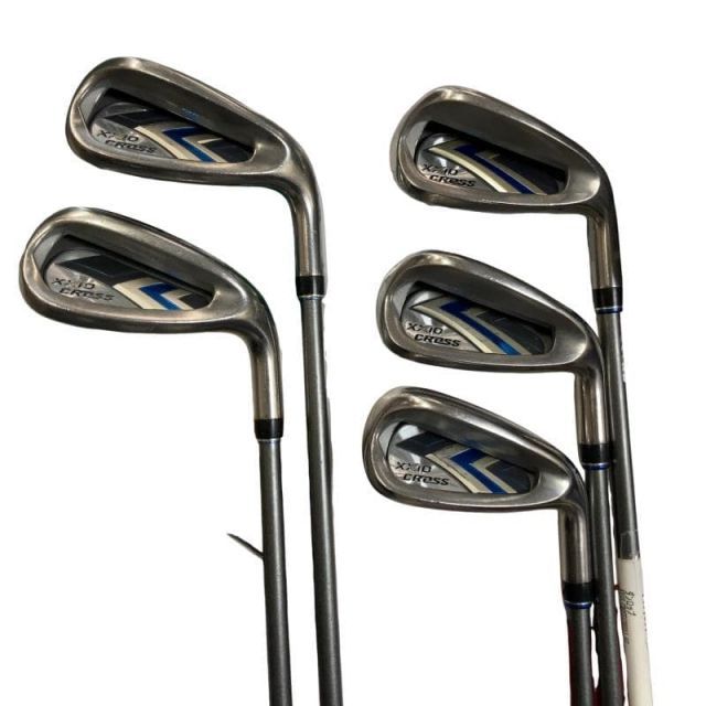【中古】 ダンロップ XXIO CROSS(2021) 5S アイアンセット IR XXIO MH2000 (フレックスR) メンズ 男性用 右利き 右用 Cランク ゴルフクラブ