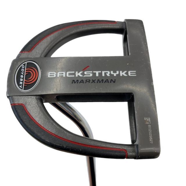 【中古】 オデッセイ BACK STRYKE MARXMAN 34インチ パター PT スチール (フレックスその他) メンズ 男性用 右利き 右用 Cランク ゴルフクラブ