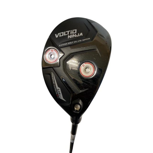 【中古】 カタナゴルフ VOLTiO NINJA PREMIUM CARBON II U4 ユーティリティ UT TOUR AD VG-02U (フレックスR) メンズ 男性用 右利き 右用 Cランク ゴルフクラブ