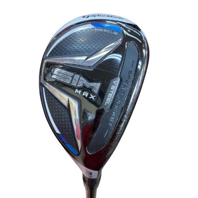 【中古】 テーラーメイド SIM MAX U3 ユーティリティ UT TENSEI BLUE TM60(UT) (フレックスR) メンズ 男性用 右利き 右用 Dランク ゴルフクラブ