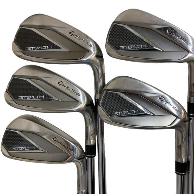 【中古】 テーラーメイド STEALTH 5S アイアンセット IR KBS MAX MT85 JP (フレックスS) メンズ 男性用 右利き 右用 Cランク ゴルフクラブ
