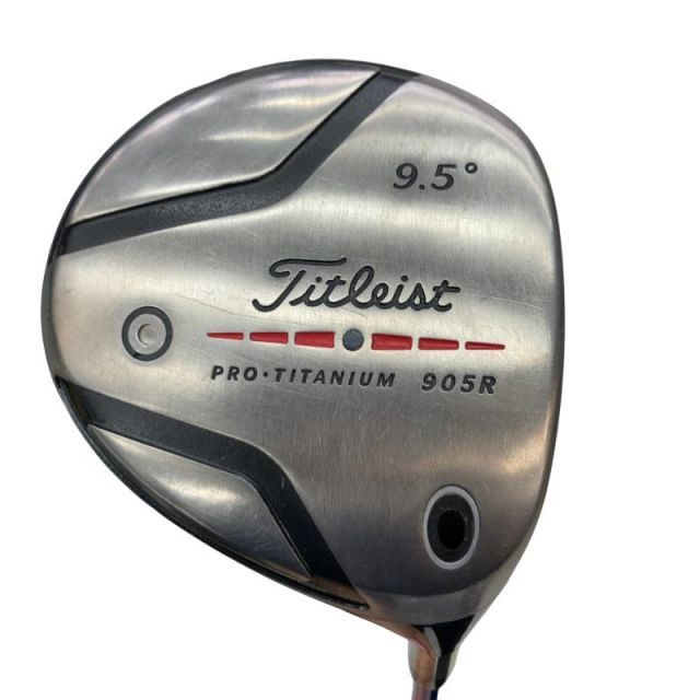 【中古】 タイトリスト PRO TITANIUM 905R 9.5° ドライバー DR リシャフト (フレックスその他) メンズ 男性用 右利き 右用 Cランク ゴルフクラブ
