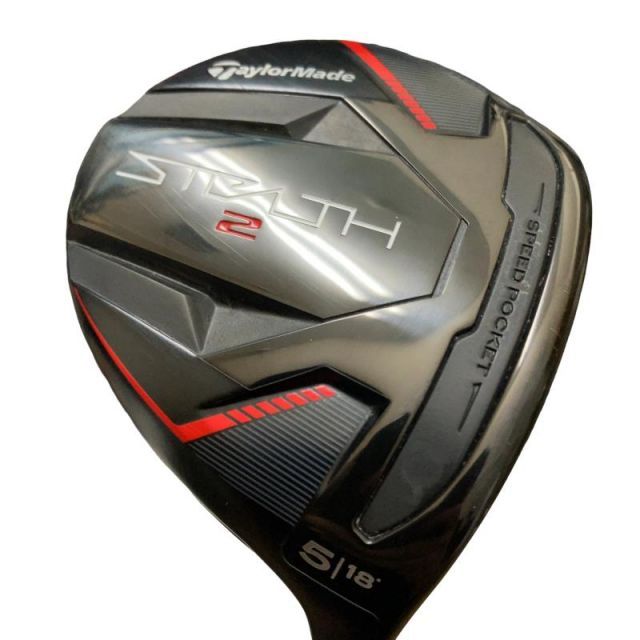 【中古】 テーラーメイド STEALTH2 5W フェアウェイウッド FW TENSEI RED TM50(STEALTH FW) (フレックスSR) メンズ 男性用 右利き 右用 Cランク ゴルフクラブ