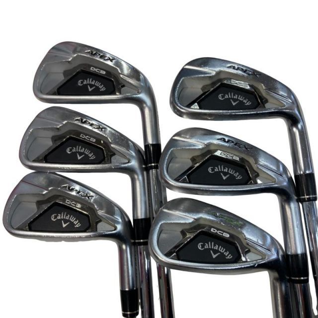 【中古】 キャロウェイ APEX DCB(2021) 6S アイアンセット IR NS PRO 950GH neo (フレックスS) メンズ 男性用 右利き 右用 Cランク ゴルフクラブ