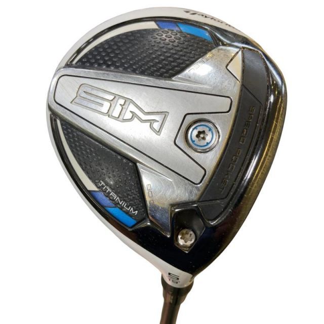 【中古】 テーラーメイド SIM 5W フェアウェイウッド FW 純正特注シャフト (フレックスS) メンズ 男性用 右利き 右用 Cランク ゴルフクラブ
