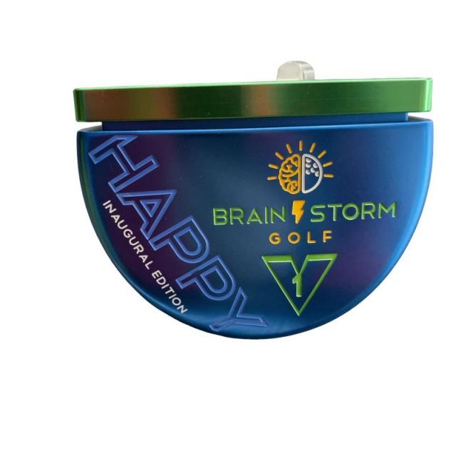 【中古】 BRAIN STORM GOLF HAPPY V1 34インチ USA パター PT スチール (フレックスその他) メンズ 男性用 右利き 右用 Bランク ゴルフクラブ