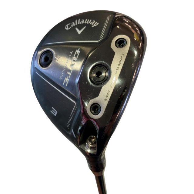 【中古】 キャロウェイ ELYTE TITANIUM 3W フェアウェイウッド FW リシャフト (フレックスその他) メンズ 男性用 右利き 右用 Cランク ゴルフクラブ