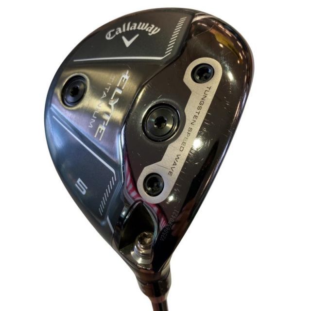【中古】 キャロウェイ ELYTE TITANIUM 5W フェアウェイウッド FW リシャフト (フレックスその他) メンズ 男性用 右利き 右用 Cランク ゴルフクラブ