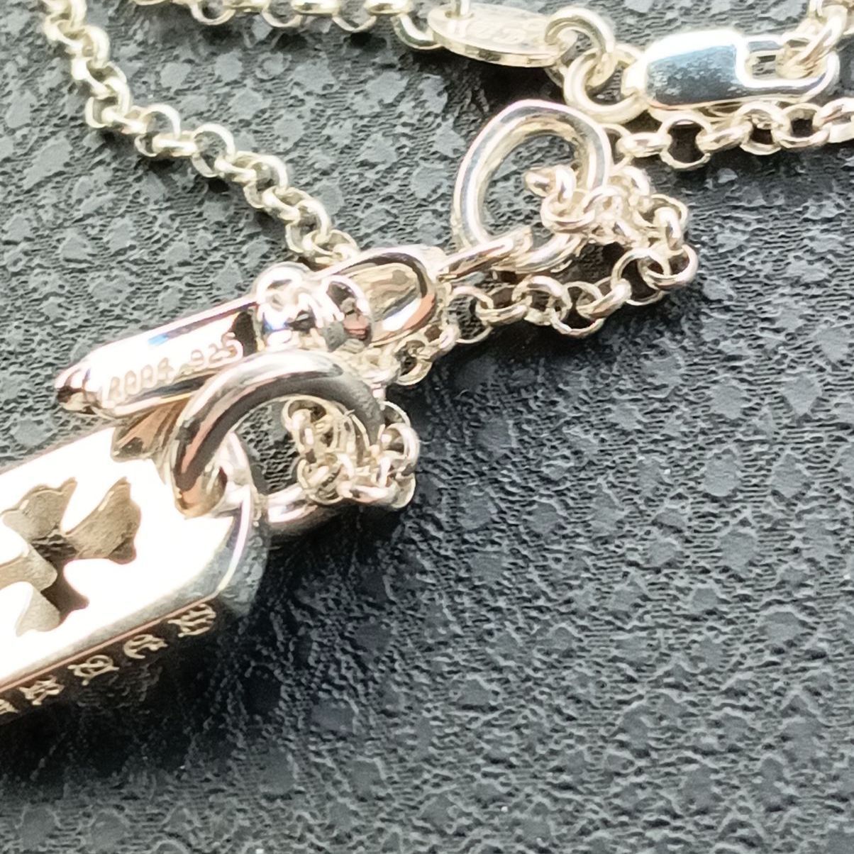 新品同様品☆babyfat dogtag ロールチェーン sv.925 - メルカリ
