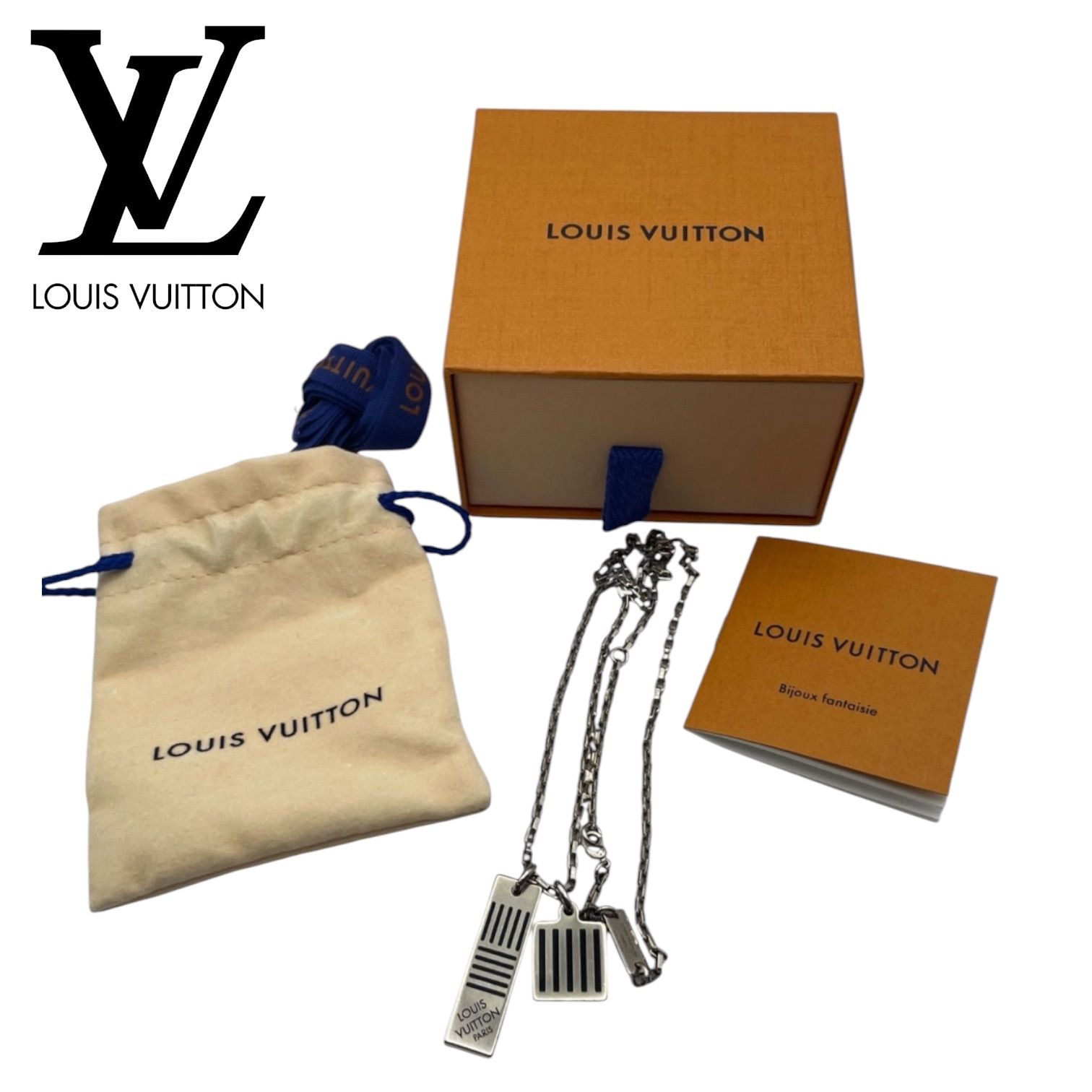 LOUIS VUITTON ルイ・ヴィトン コリエ ダミエ カラーズ ペンダント 
