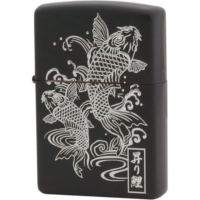 ZIPPO ジッポー ライター ZYA 昇り鯉 2CA-BKSV