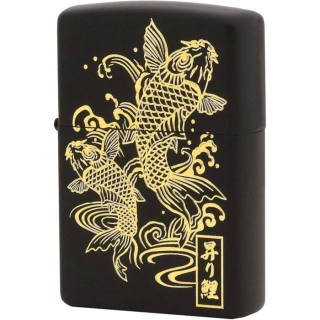 ZIPPO ジッポー ライター ZYA 昇り鯉 2CA-BKG