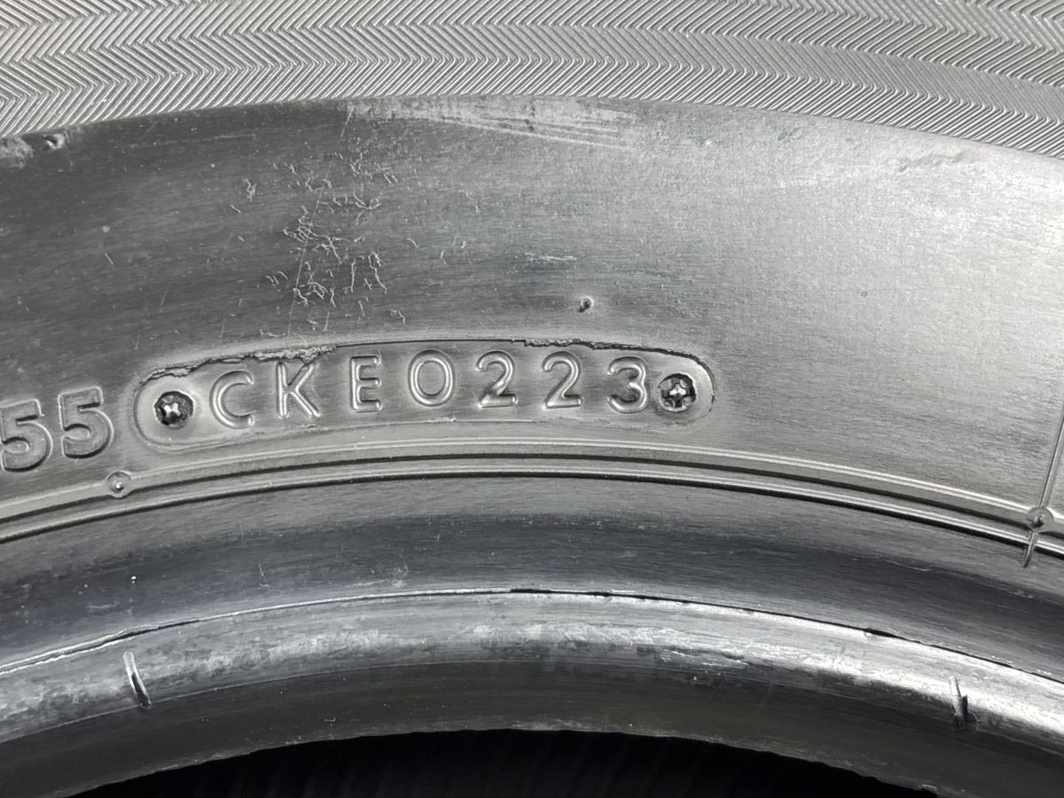 バリ溝 新車外し】ブリヂストン エコピア RD613 195/80R15 LT 4本