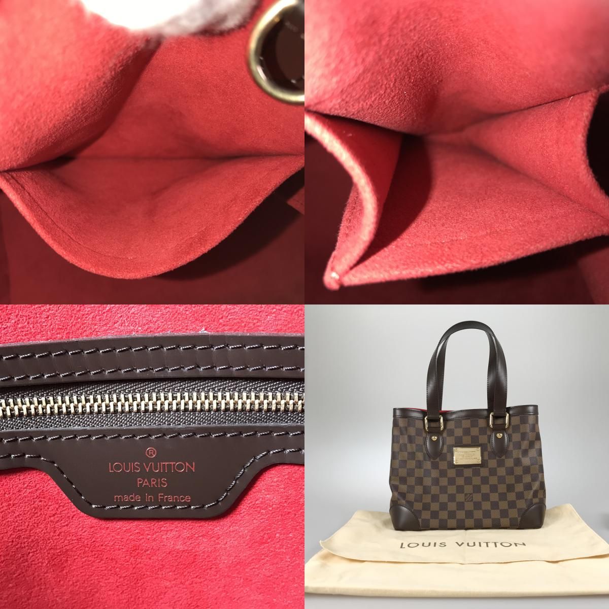 ルイ・ヴィトン LOUIS VUITTON ダミエ ハムステッド PM N51205 PVC
