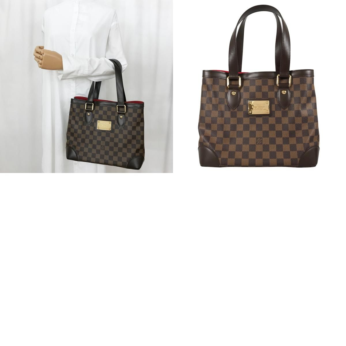 ルイ・ヴィトン LOUIS VUITTON ダミエ ハムステッド PM N51205 PVC