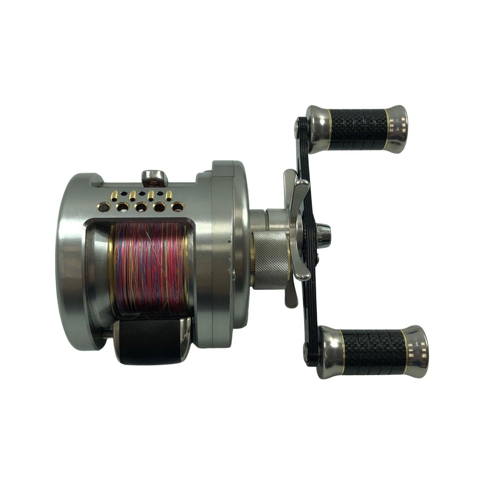 SHIMANO シマノ ベイトリール 03カルカッタコンクエスト 200DC バサートカーボンハンドル RH460