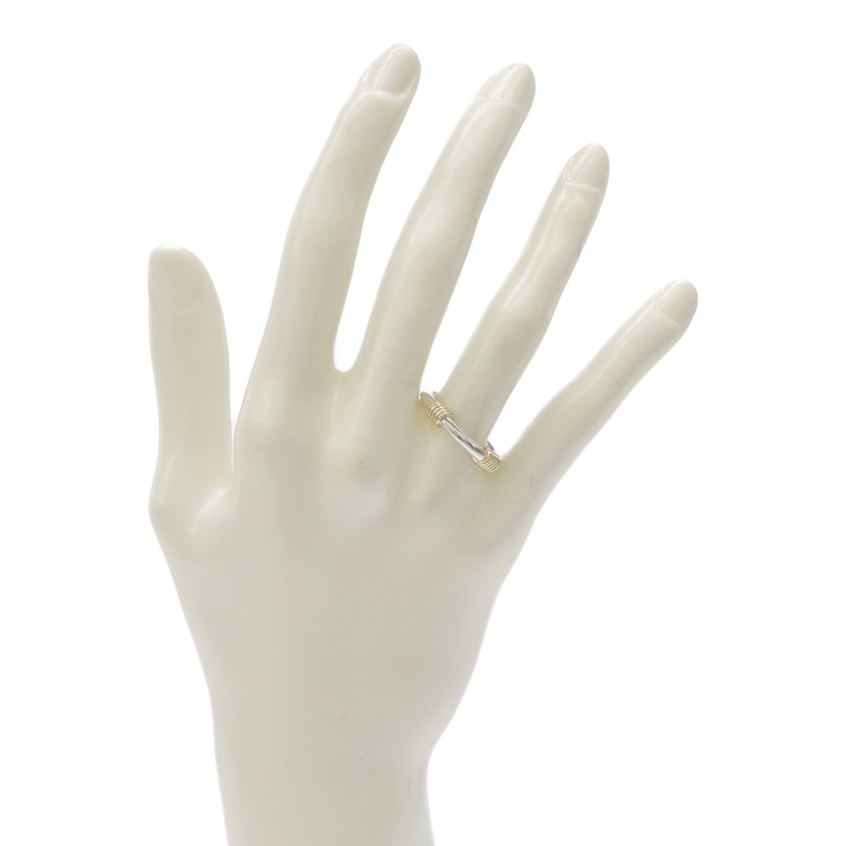 TIFFANY & CO. Tiffany ティファニー 925 シルバー 750 K18 コンビ 