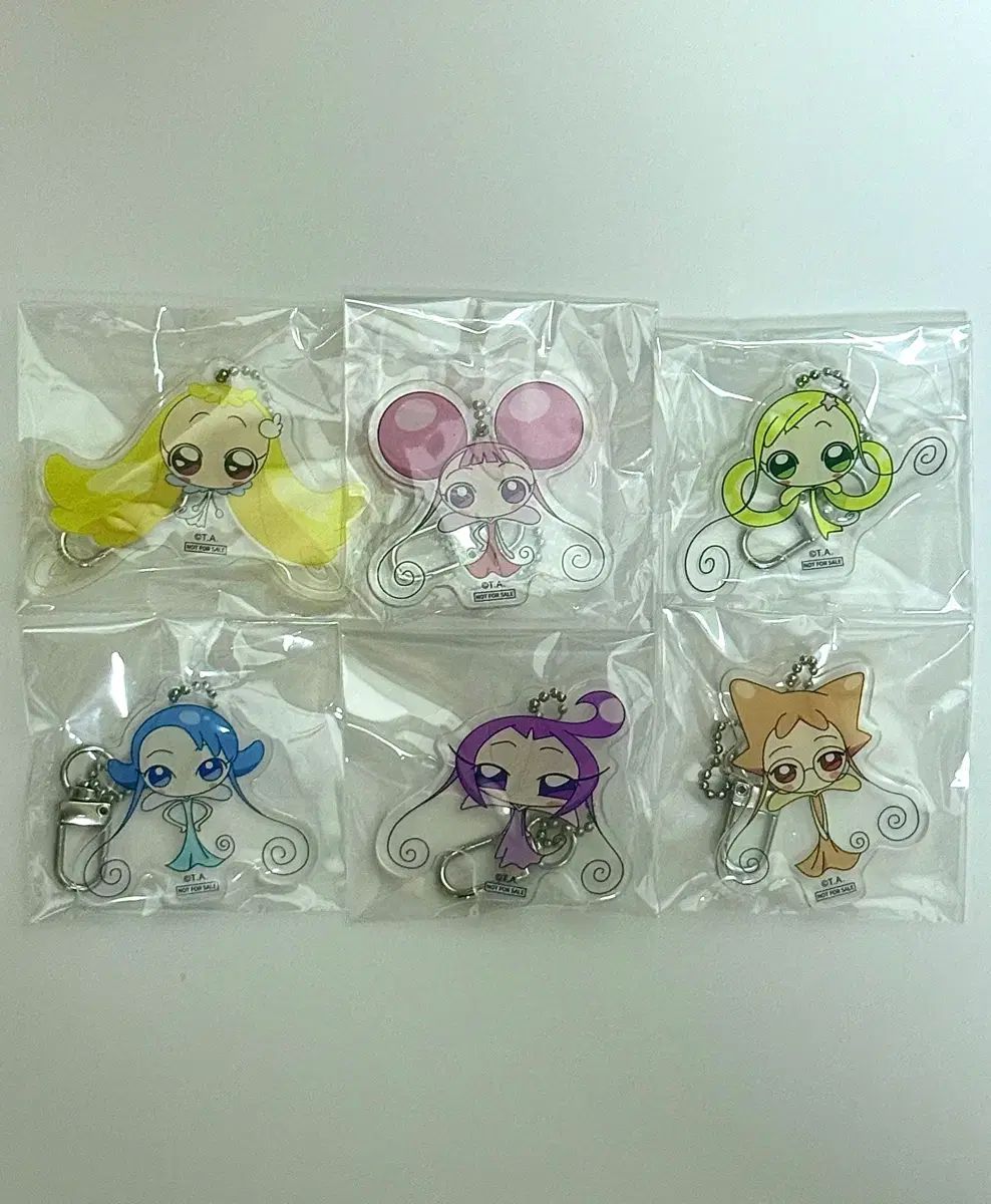 おジャ魔女どれみ Vスタシ 妖精キーホルダー 6種 まとめ