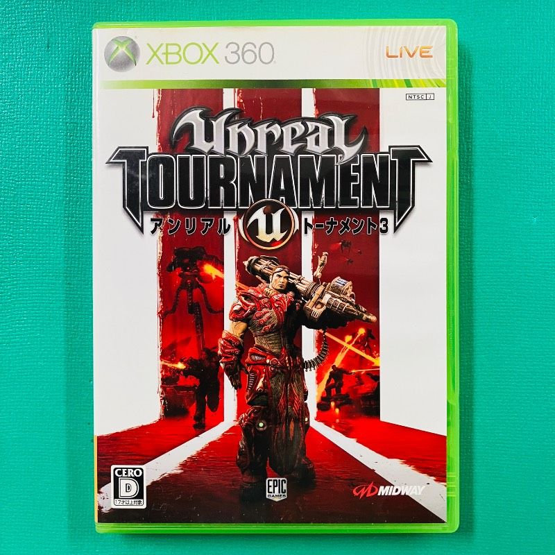 [with case] XBOX360 Unreal Tournament 3 Electronic Arts Xbox