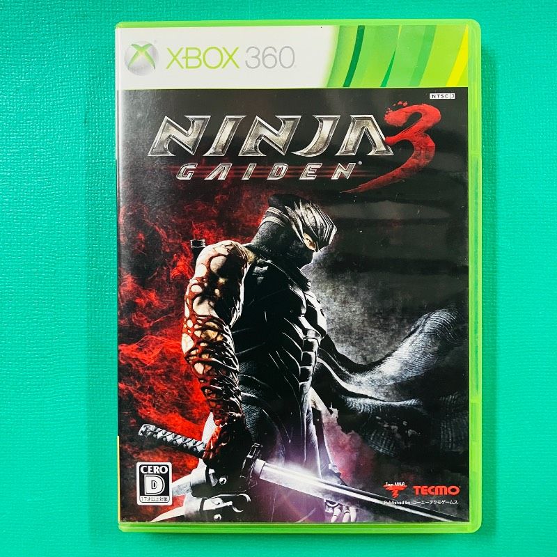 [Case and manual available] XBOX360 NINJA GAIDEN3 Koei Tecmo Games Xbox