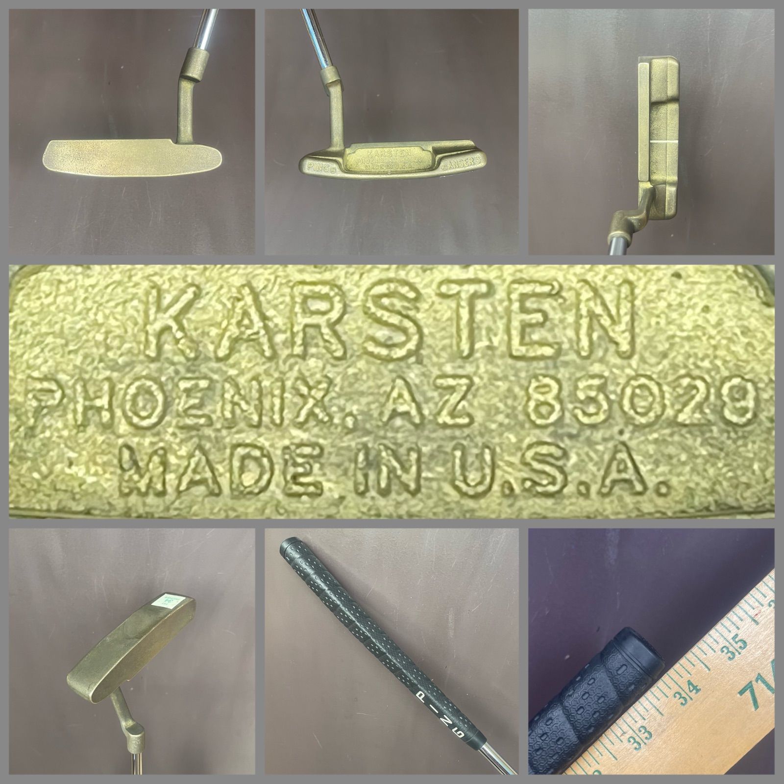 ★名器★KARSTEN★送料込み★C-2006-016★パター★PING★ANSER3★送料込み★構えやすくてストロークしやすいパター