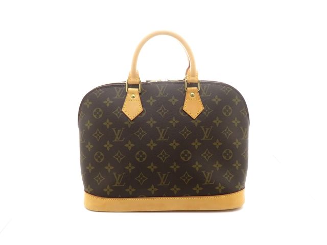 LOUIS VUITTON ルイ・ヴィトン バッグ アルマ モノグラム ﾊﾞｯｸﾞ M51130 ハンドバッグ モノグラムエクリプス/モノグラム ブラウン レディース【中古】437