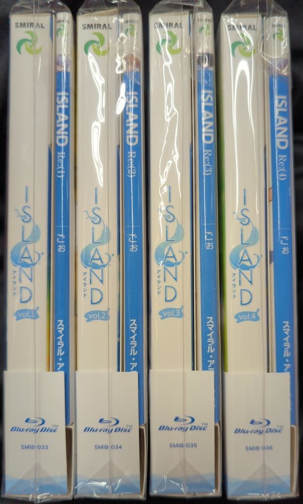 アニメBlu-ray ※未開封・初回）ISLAND 全4巻 セット