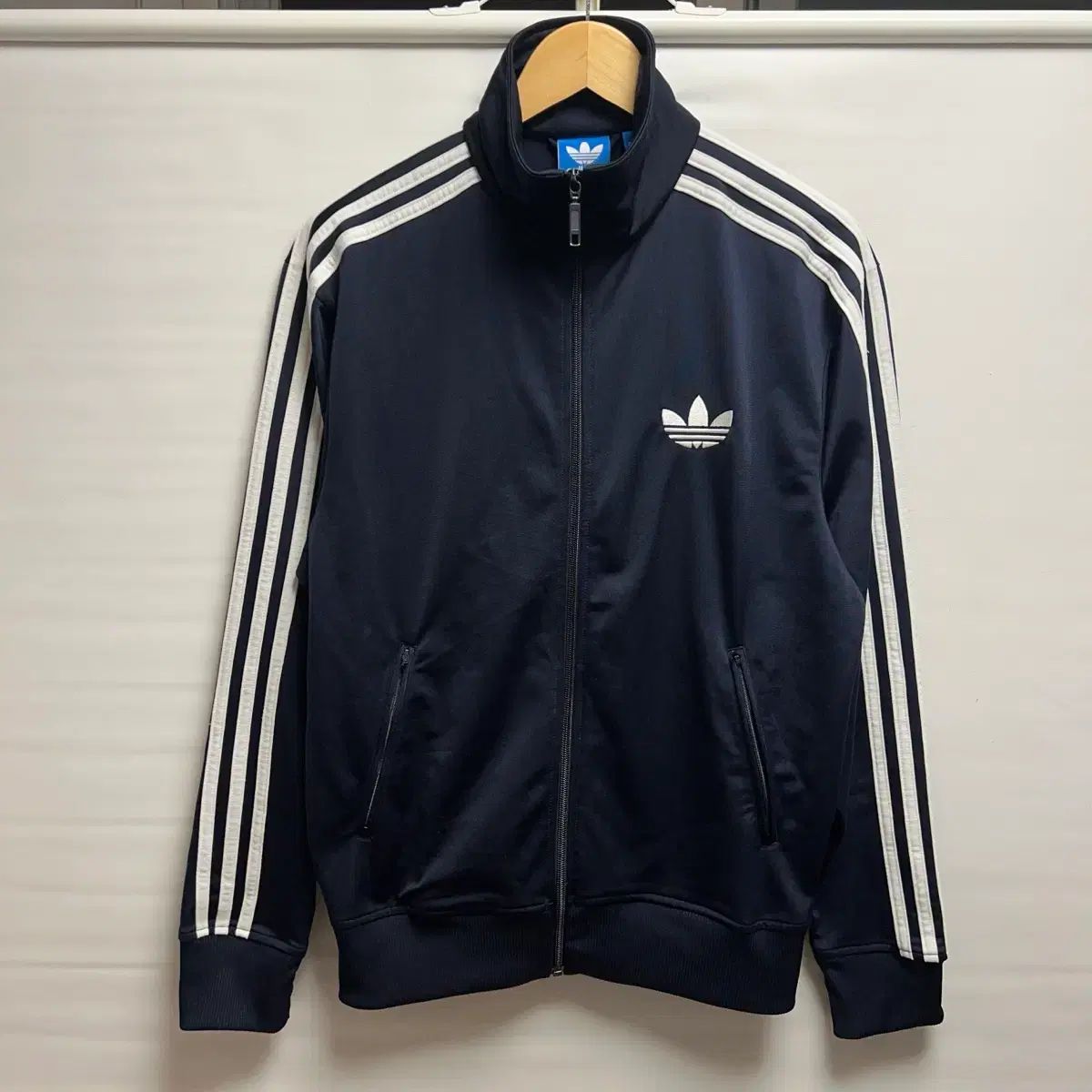 正規品/95 アディダス 旧ファイヤーバード ネイビー 紺 トラックジャージ/ジャージ