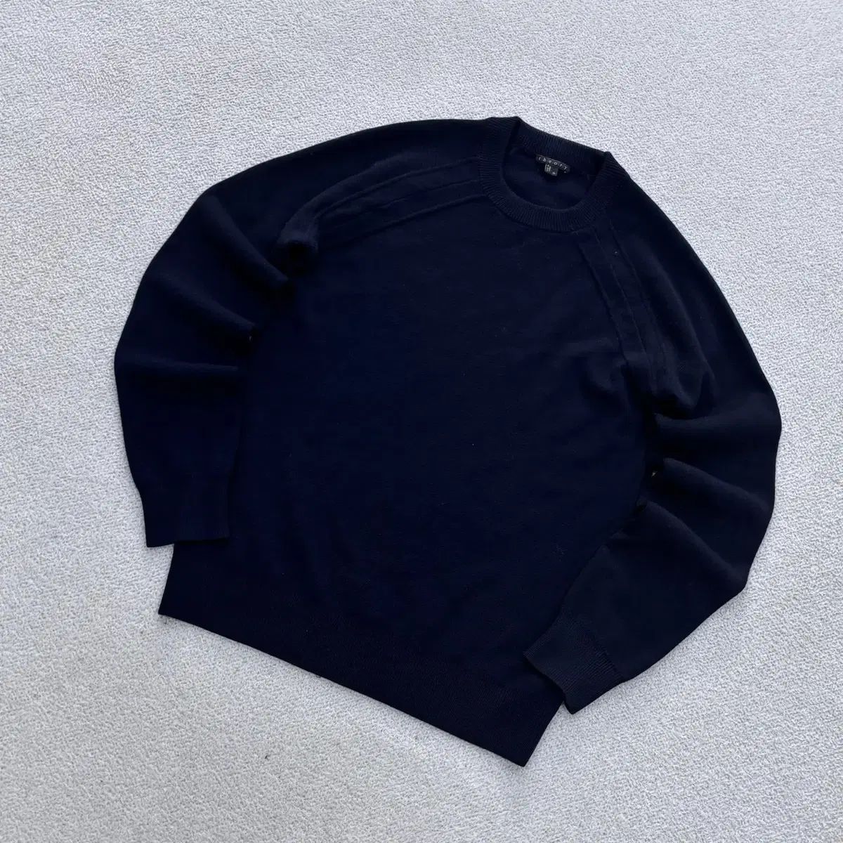 XS Theory レディース クルーネックニットセーター 0618E