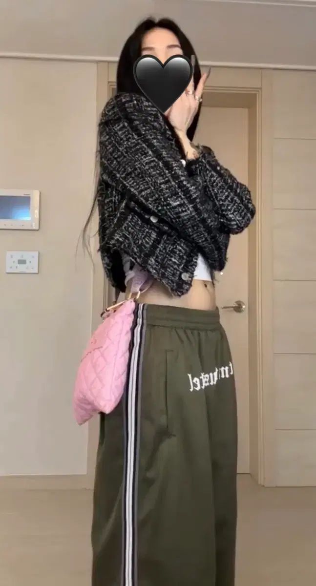 (新品) THE MYSTERIOUS HOTEL ザ ミステリアス ホテル リー ミホ ミックス ジャージ トラックパンツ パンツ