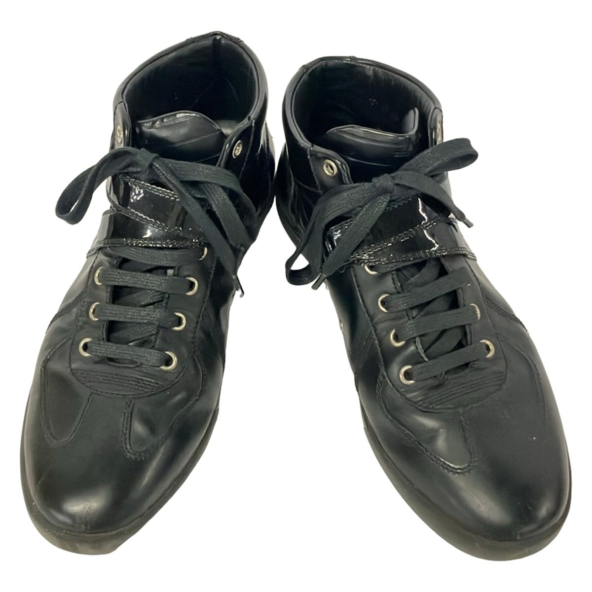 Dior HOMME(ディオールオム) スニーカー 40 メンズ - 黒 ハイカット