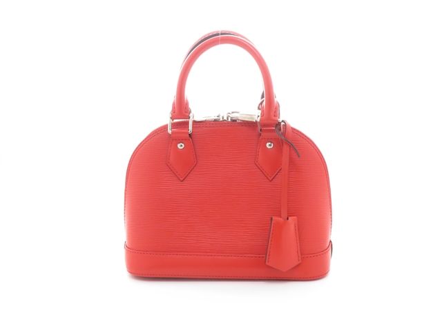 LOUIS VUITTON ルイ・ヴィトン バッグ アルマBB エピ コクリコ ﾊﾞｯｸﾞ M41160 ハンドバッグ エピレザー レッド レディース【中古】437
