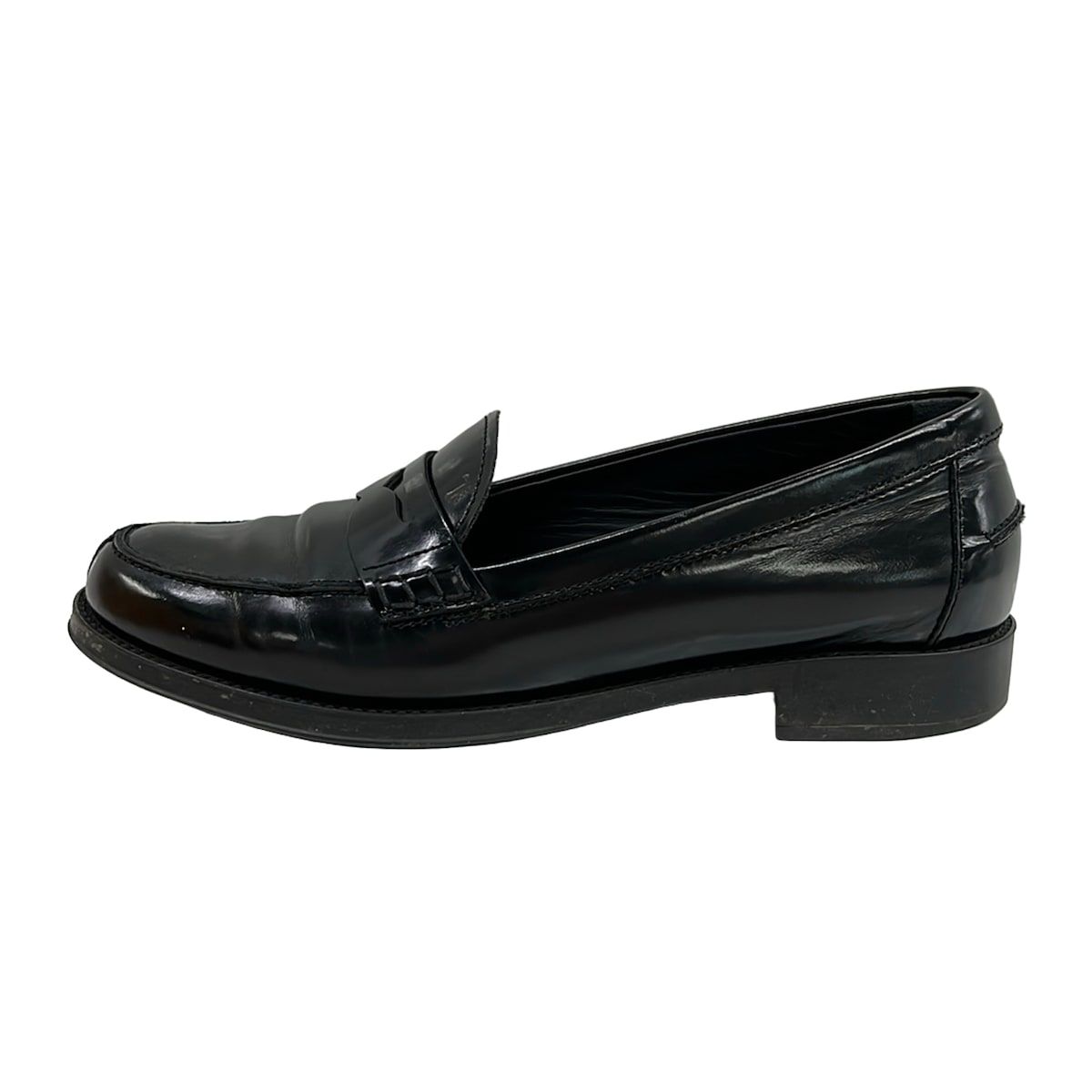 TOD'S(トッズ) ローファー 36 1/2 レディース - 黒 レザー - メルカリ