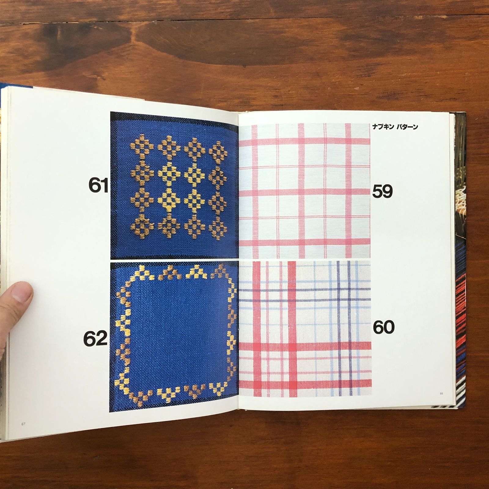 本 「スウェーデン織 技法と作品」 山梨幹子 婦人画報社 昭和54年5月10