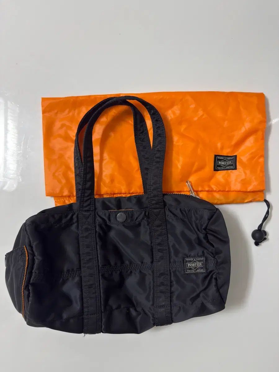 Porter 吉田ポータ タンカー ボストンバッグ ダッフルバッグ ブラック S