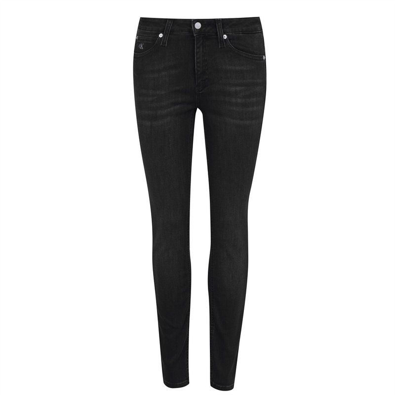 カルバンクライン レディース ボトムス デニムパンツ Calvin Klein Jeans 011 Mid Rise Skinny Jeans ZZ002 WASHED BL