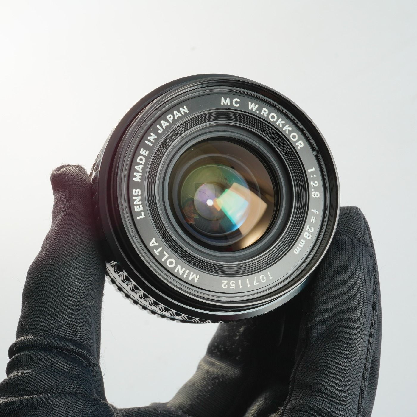MINOLTA ミノルタ MC W.Rokkor 28mm F/2.8 単焦点レンズ - メルカリ
