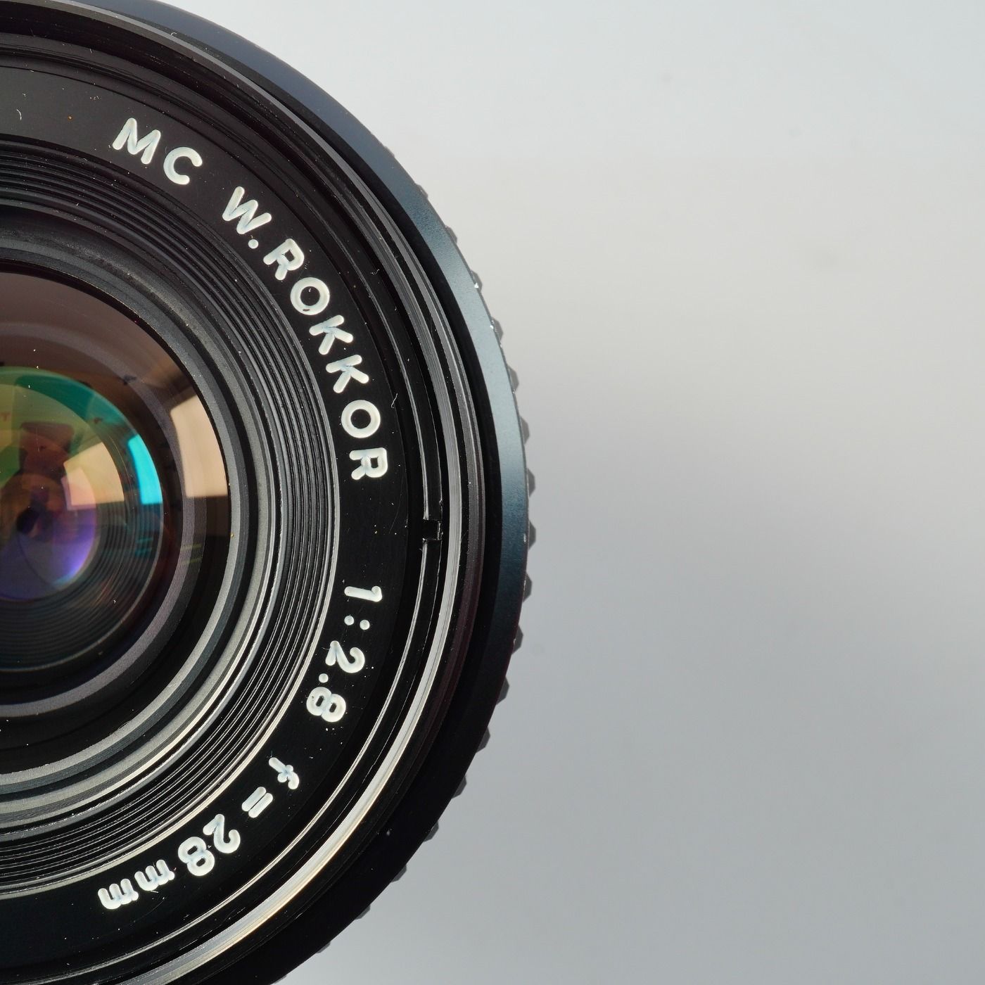 MINOLTA ミノルタ MC W.Rokkor 28mm F/2.8 単焦点レンズ - メルカリ