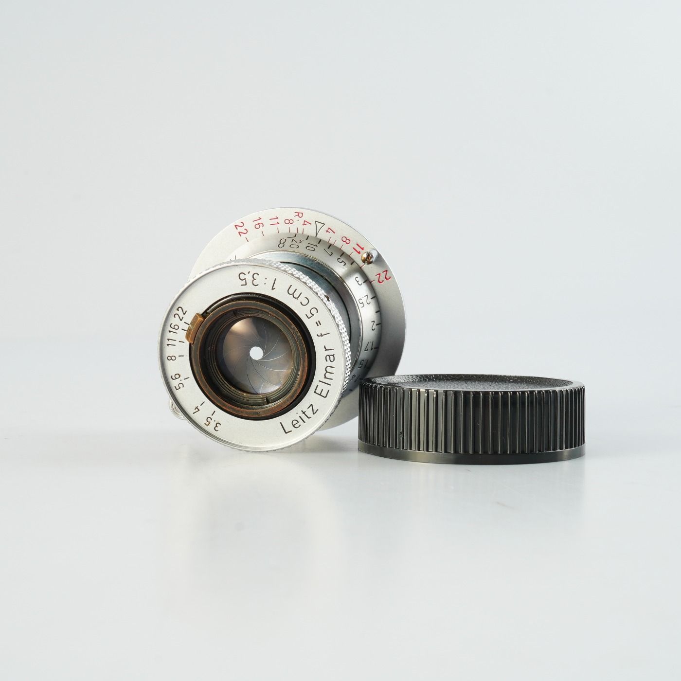 Leica ライカ Leitz Elmar Red Scale 5cm 50mm F/3.5 単焦点レンズ