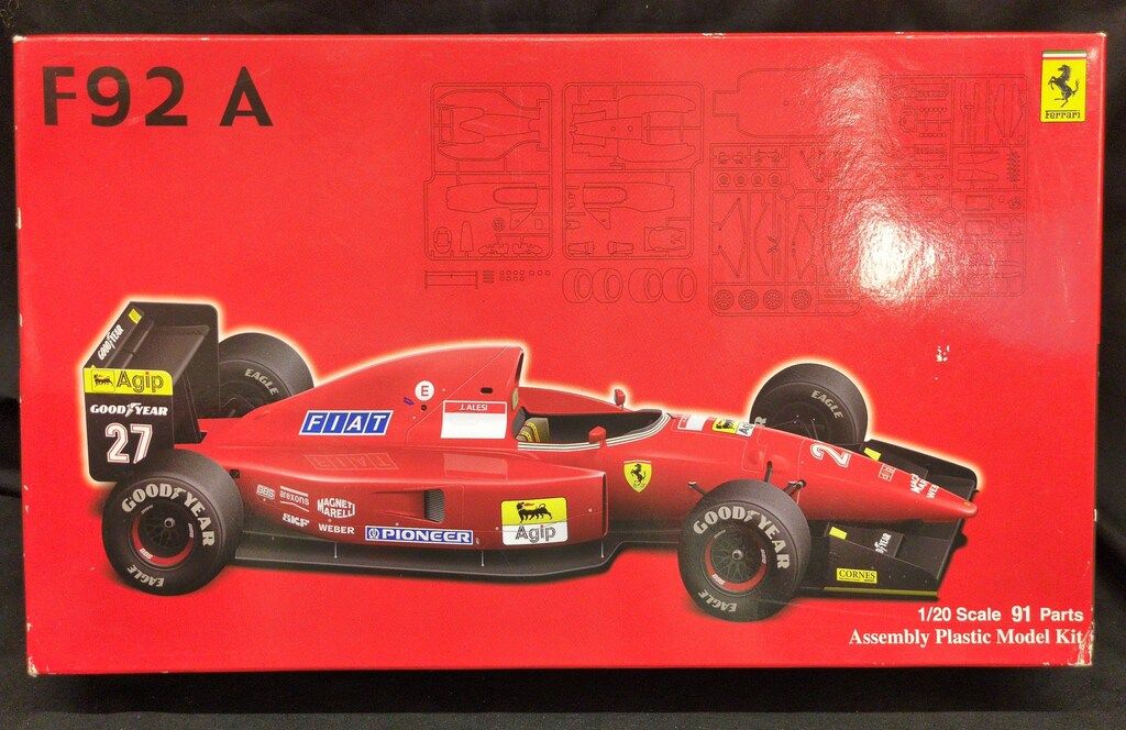 フジミ模型 1/20 GPシリーズ SP8 フェラーリ F92 A 090542