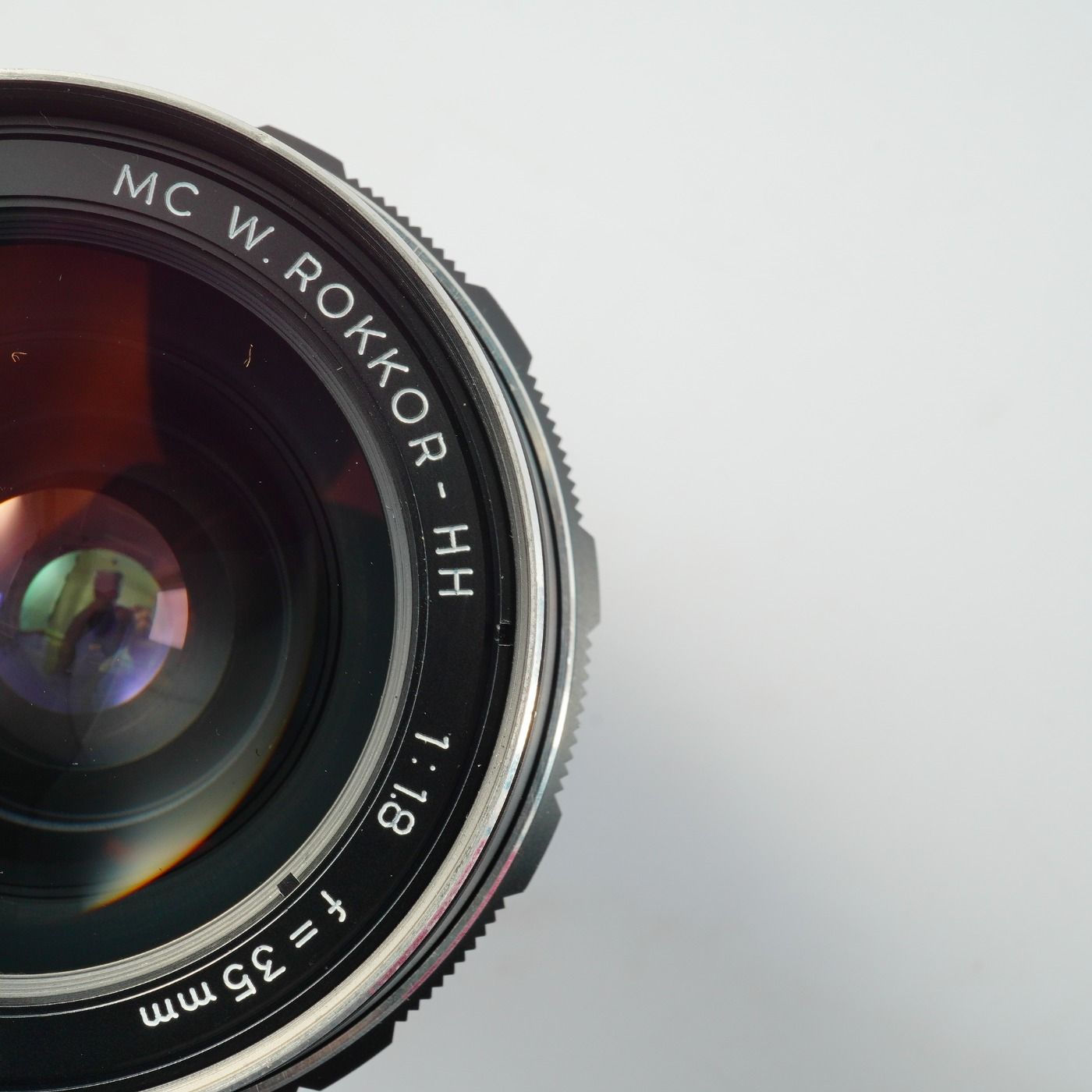 MINOLTA ミノルタ MC W.ROKKOR HH 35mm F/1.8 単焦点レンズ - メルカリ